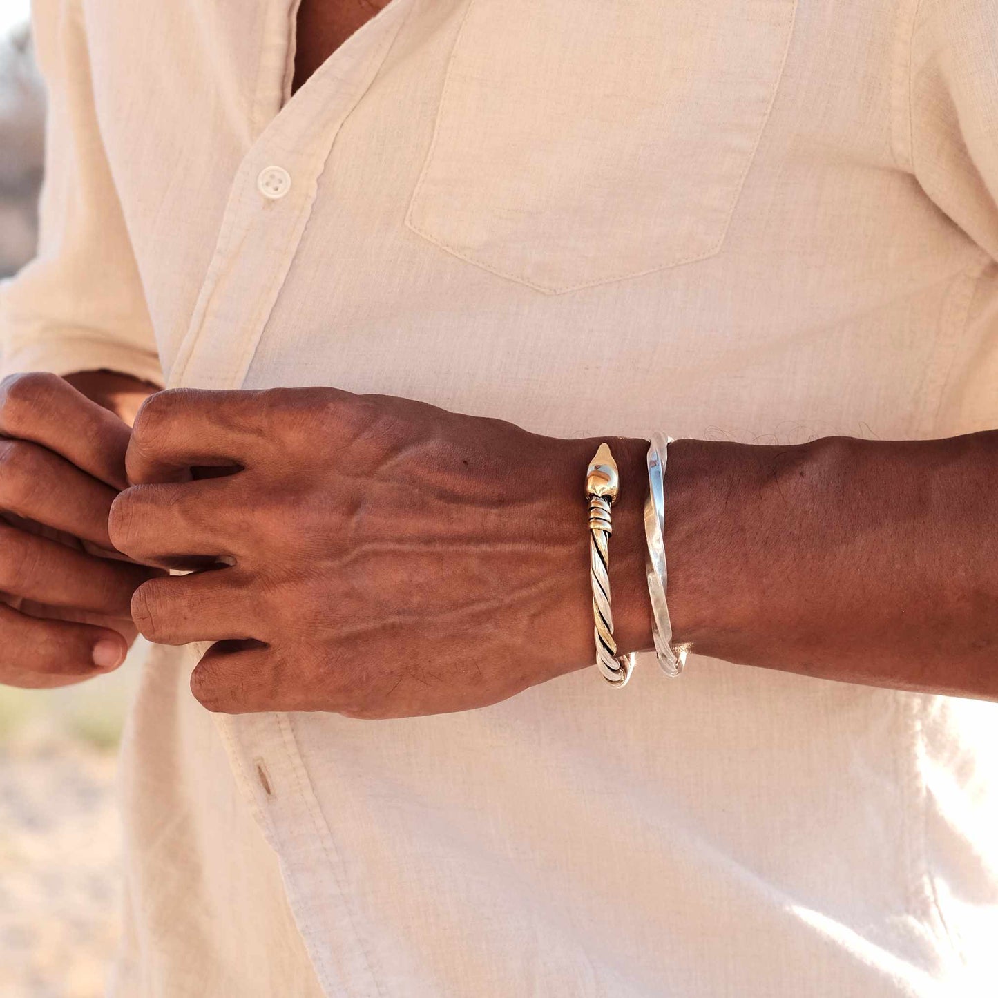 Simple Spiral Cuff